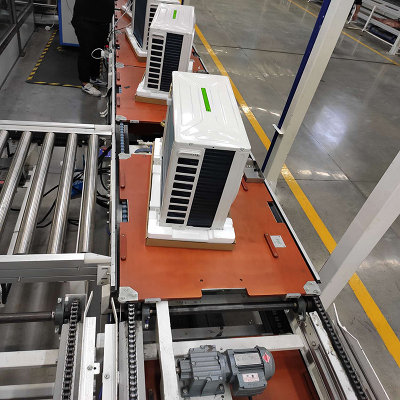 厂家非标制造空调组装生产线输送倍速链铝型材自动装配流水线
