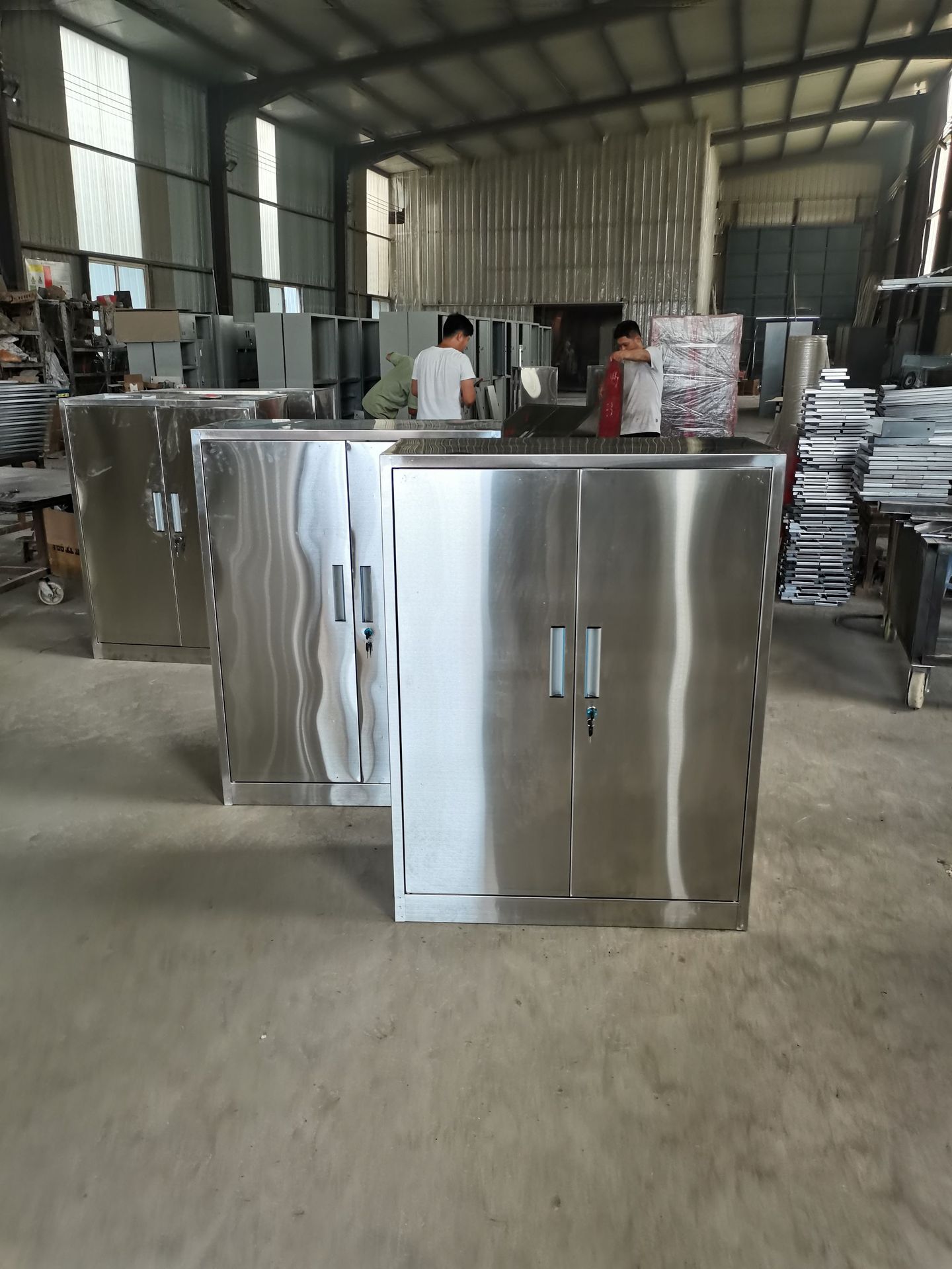 不锈钢工具柜车间工具柜不锈钢橱不锈钢手机柜定做
