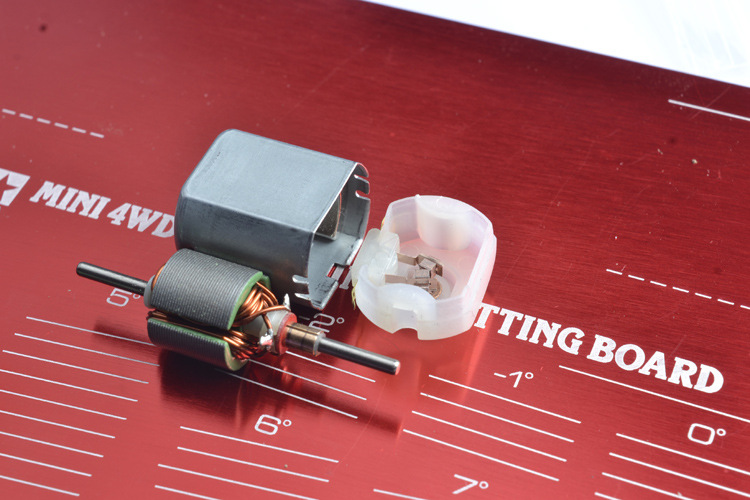 大师级四驱车马达双头自制12w转速高强磁铁碳刷纯手工手绕配件