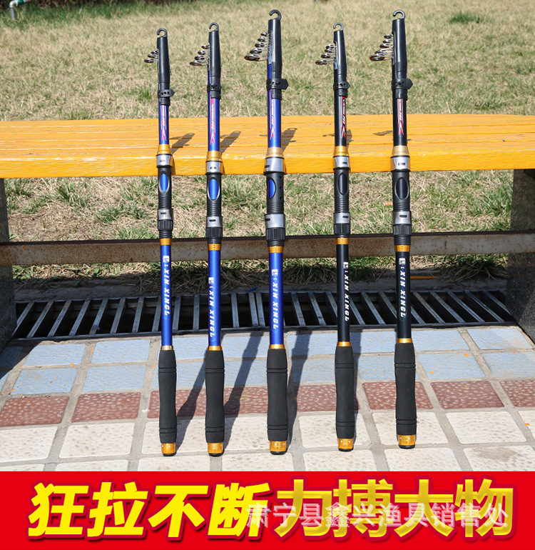 Sea Fishing Rod Factory Wholesale Sea Fishing Rod 4.5 M Super Hard Telescopic Fishing Rod Fishing Gear Casting Rods Surf Casting Rod Anchor Rod Cross-Border Fishing Rod Throwing Rod