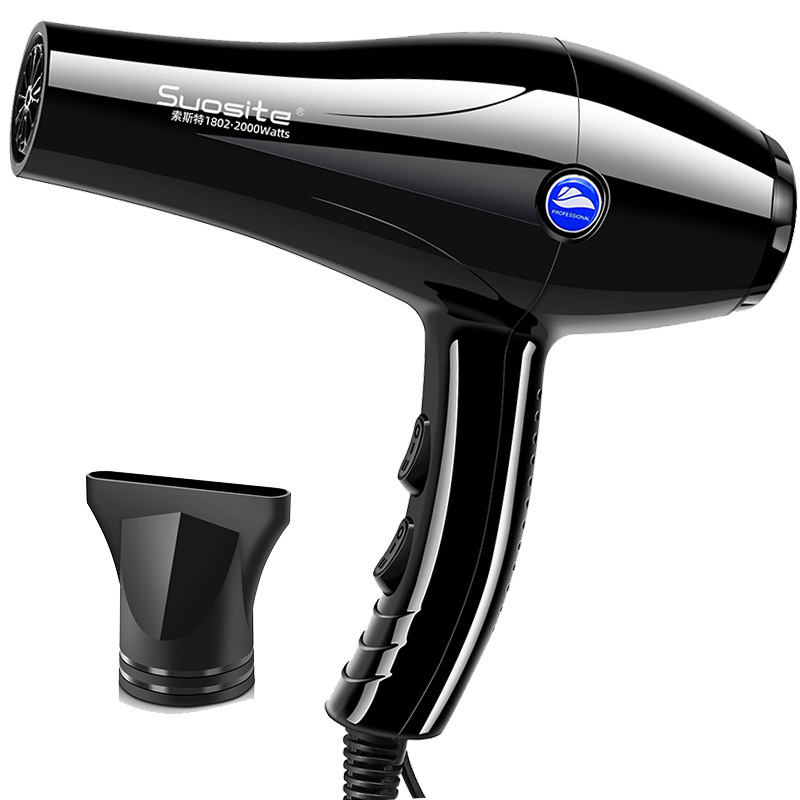 Soster 1802 Hair Dryer High Power 2000W Home Hair Salon Wind SST One Piece Dropshipping Hot Sale