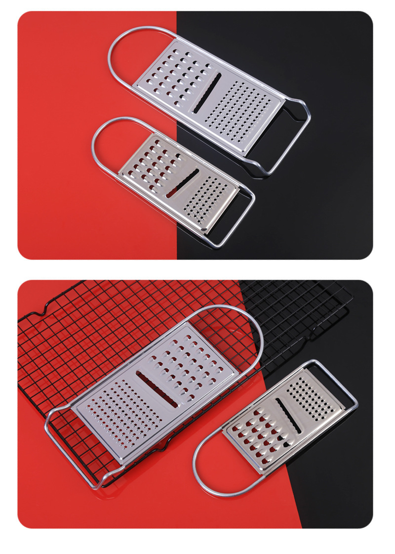 实用不锈钢刨丝器 刨丝板厨房土豆萝卜薯条刨丝切丝器批发