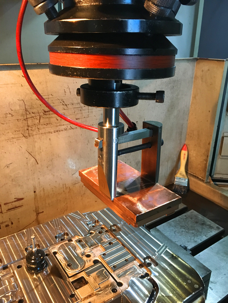 火花机铜公夹具 电脉冲电极头固定夹头 电火花放电加工夹头