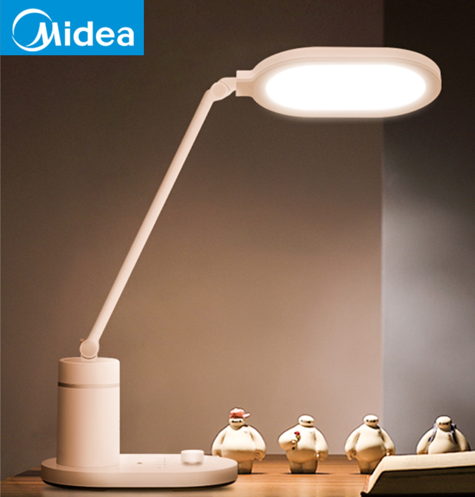 美的led台灯护眼书桌儿童学习灯专用防蓝光无频闪学生护眼灯