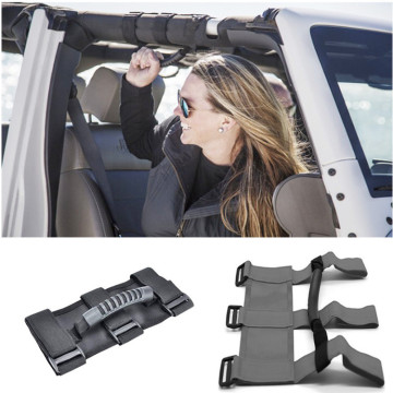 吉普牧马人拉手jepp车顶扶手布拉手宽版车内把手固定带