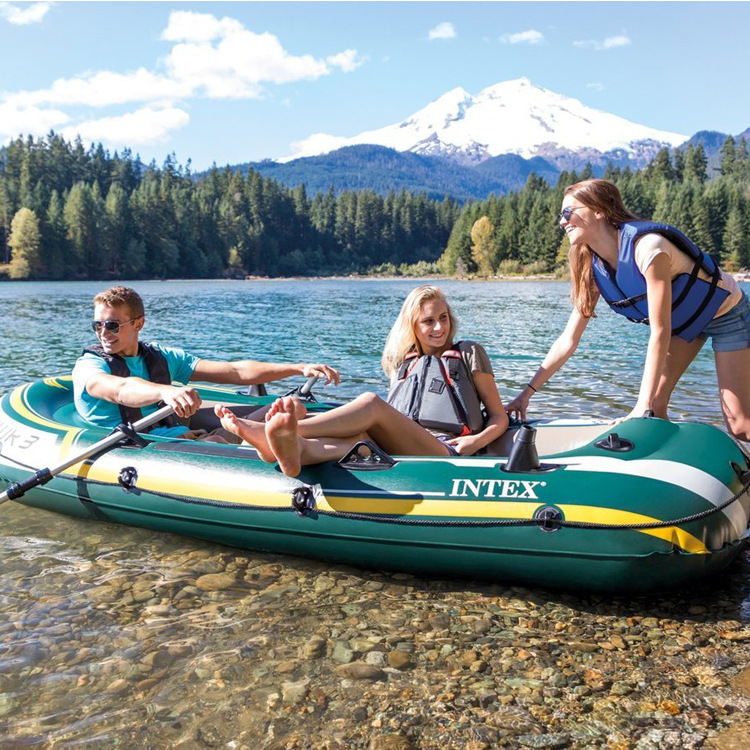 intex68349海鹰三人船充气船皮划艇橡皮艇68380