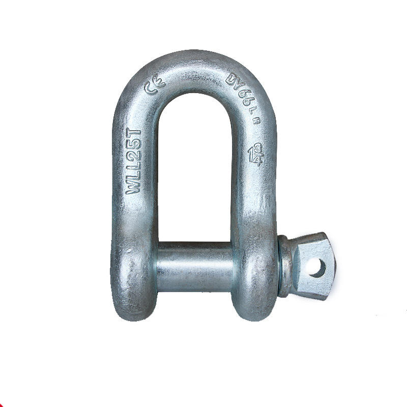 厂家直销g210模锻d型卸扣2150u型马蹄形弓形卸扣卡扣锁扣dx