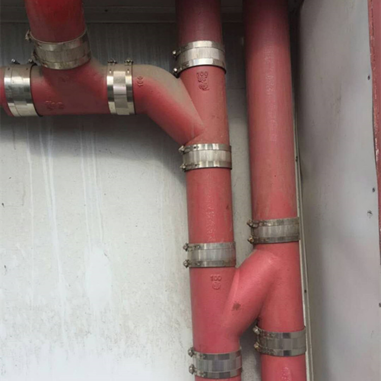 w型铸铁排水管安装工艺