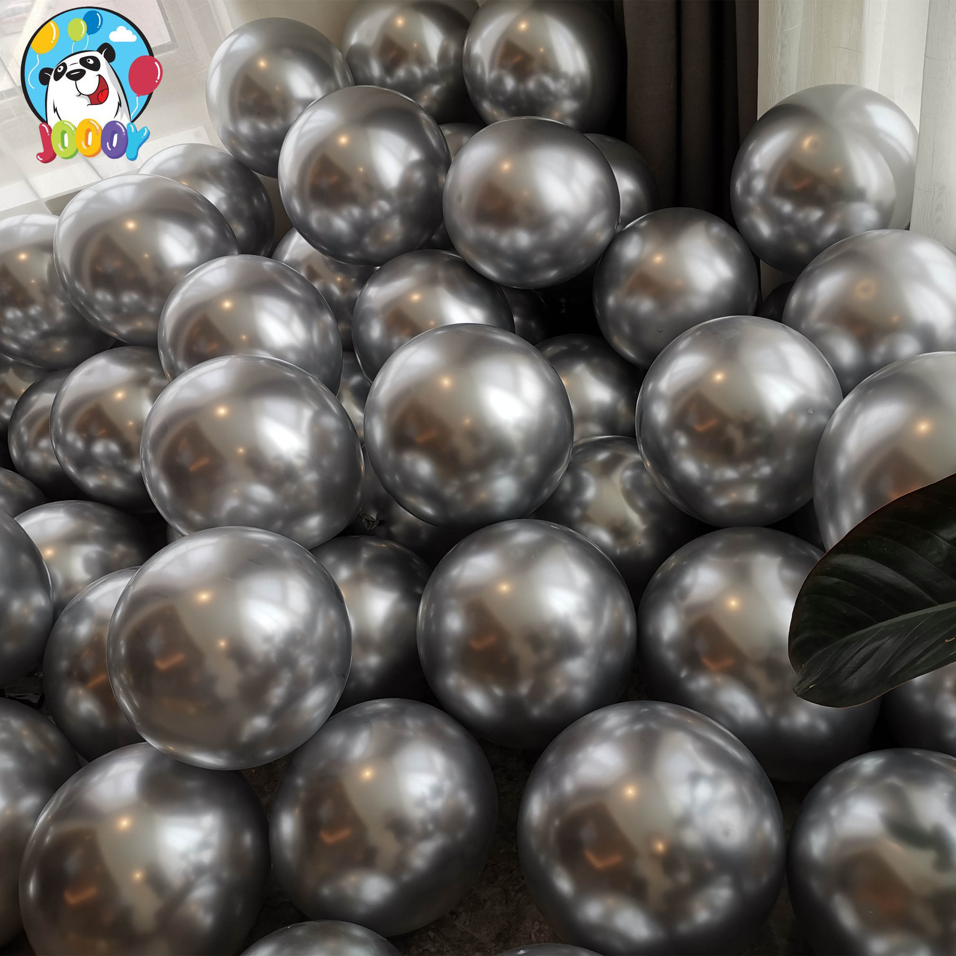 批发供应12寸金属气球珠光 饰景装饰用气球外观大气颜色多样50只