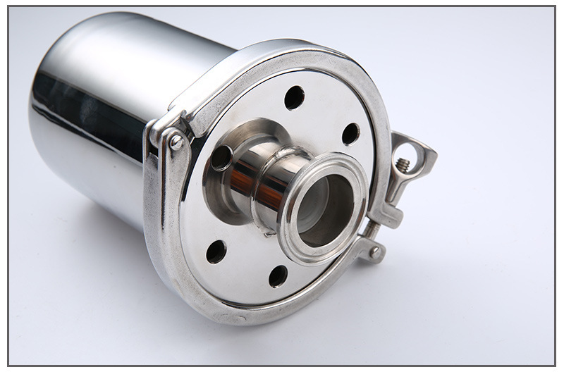 卫生级快装呼吸器不锈钢抛光呼吸阀不锈钢304 316快装过滤器