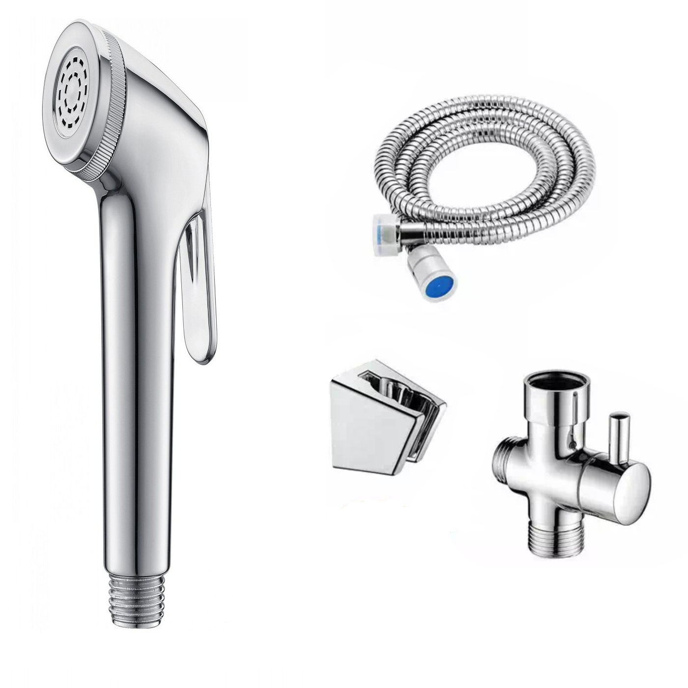 环保马桶冲洗喷枪 浴室清洁小喷头 pp便后冲洗器小喷枪淋浴器