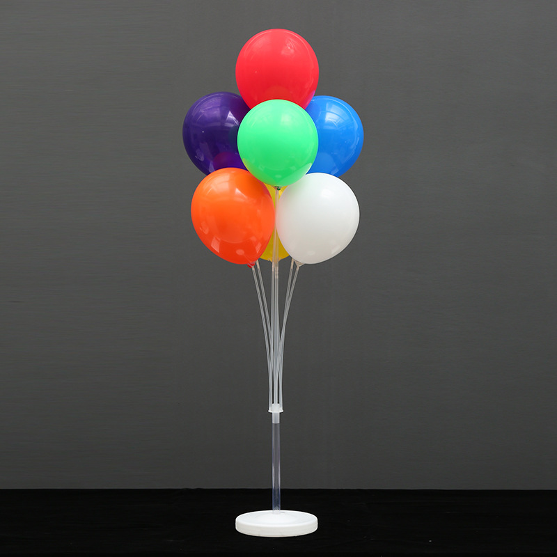 批发婚庆派对生日装饰布置用品加长气球桌飘套装新款气球立柱