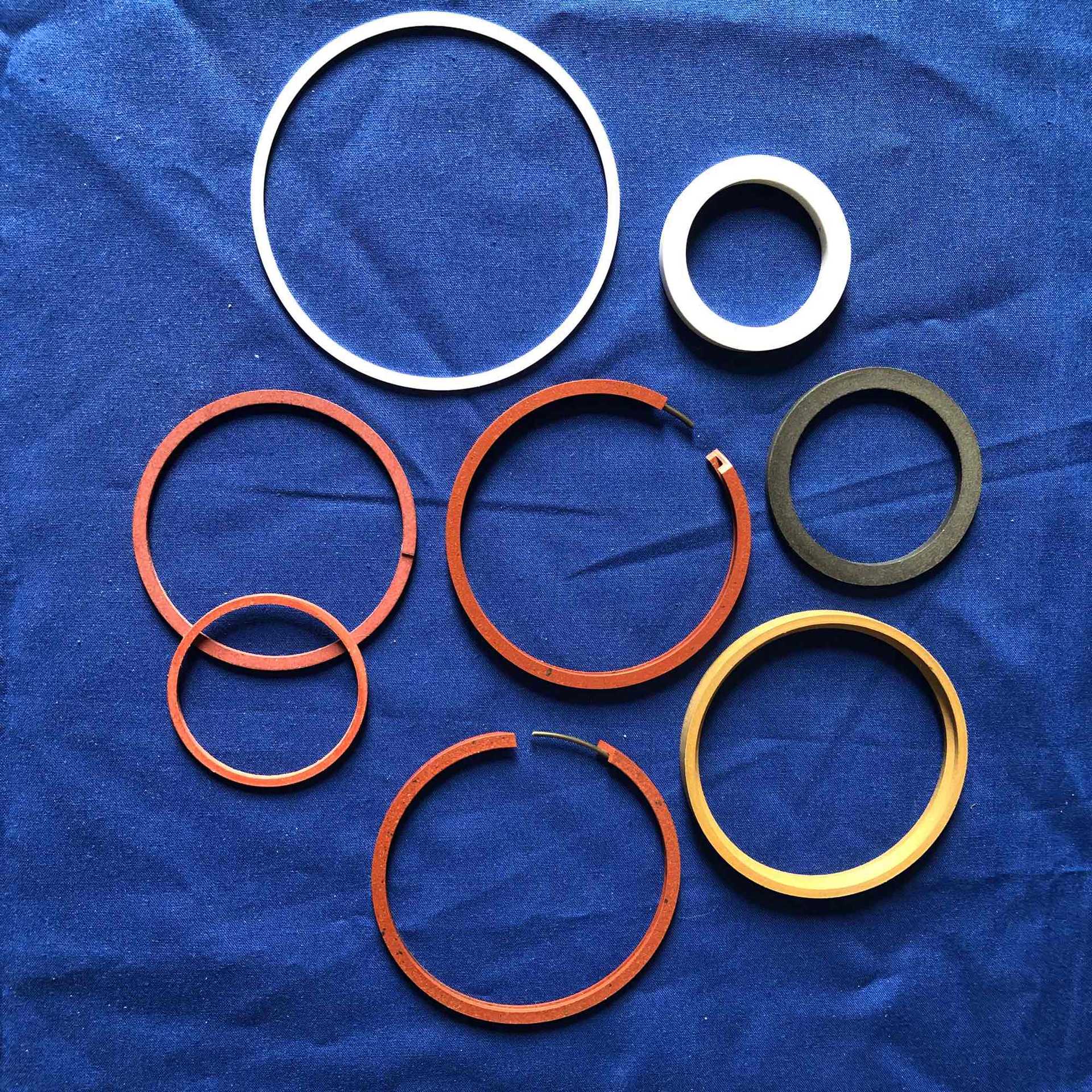 聚四氟乙烯活塞环 气泵活塞环 耐磨密封环 镇江耐高温活塞环