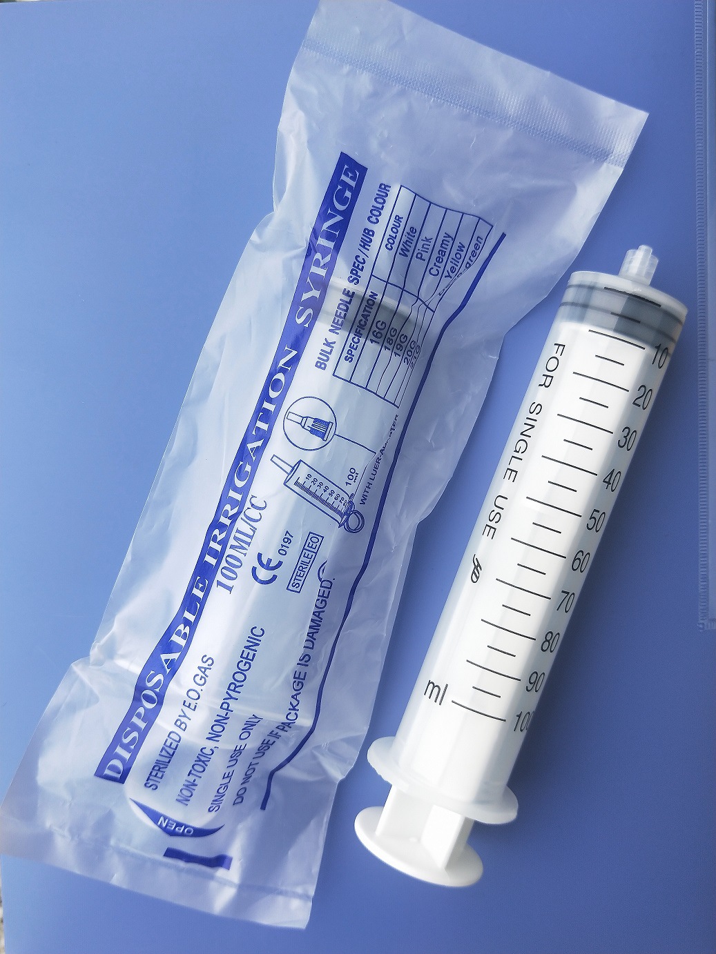 冰箱排水管疏通器100毫升针筒100ml注射器塑料针管喂食器灌肠器