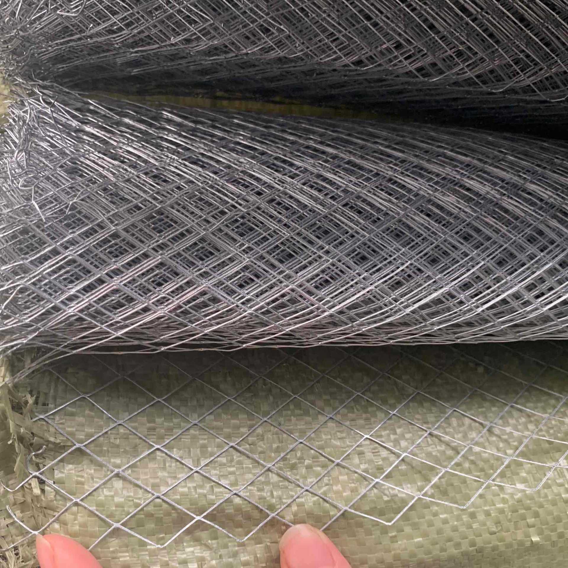 抗裂粉墙网粉刷墙壁菱形小钢板网拉伸网厂家直销批发墙面防开裂网
