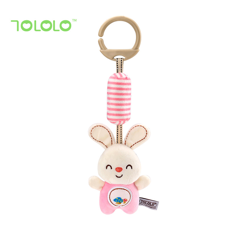 Tololo Baby Toys Rattle Pendant Baby Stroller Hanging Wind Chimes Newborn Comfort Toy Factory Wholesale