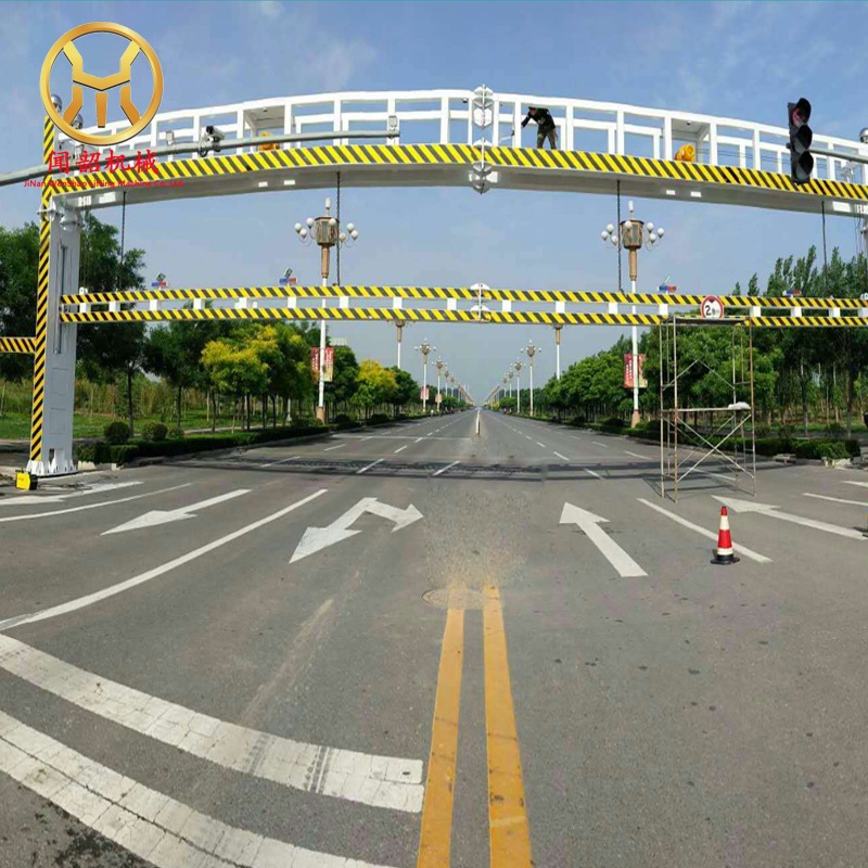 车库限高杆限高架限速感应远程定式升降杆铁路高速远程控制龙门架