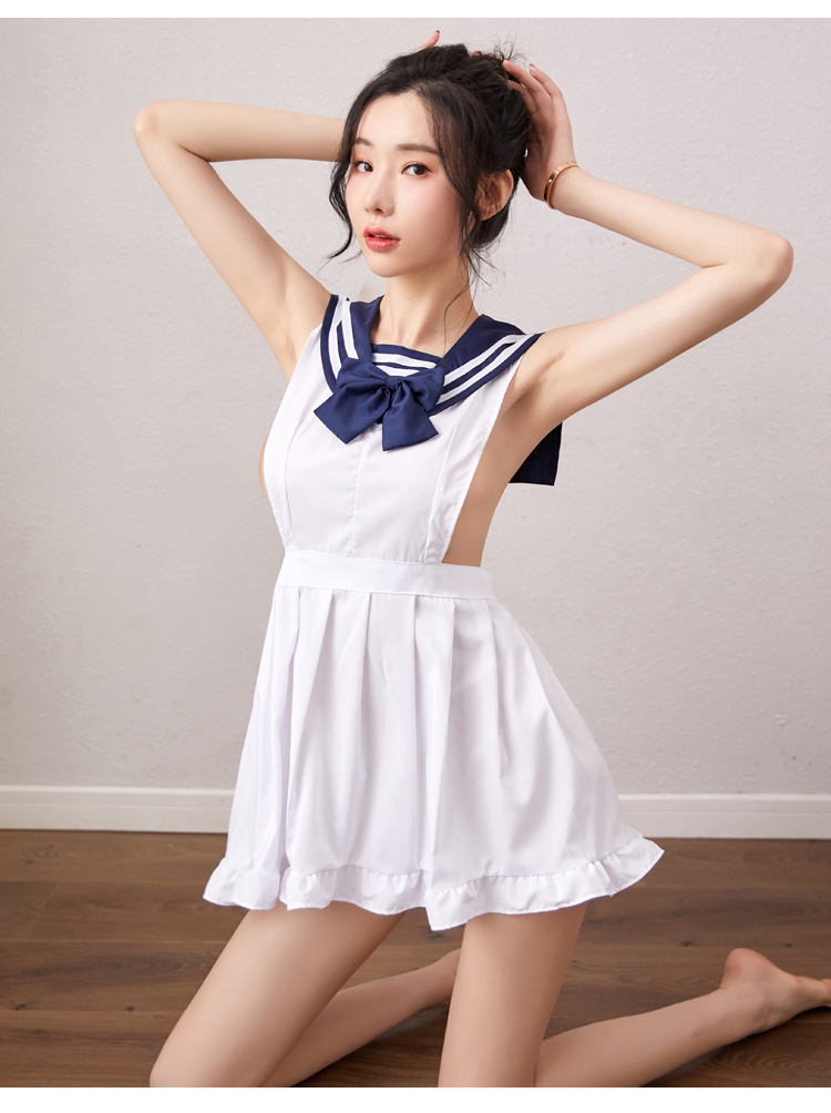 品贤厂家女士连体吊带女仆装情趣内衣制服诱惑激情套装血滴子睡衣