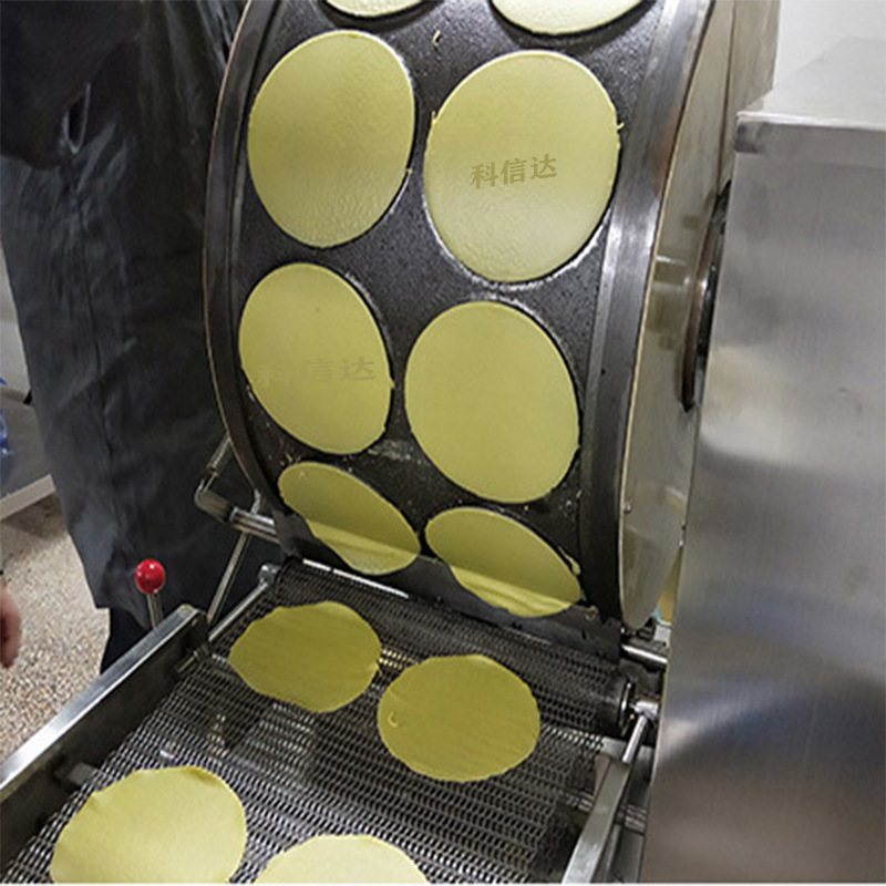2020热销电加热商用千层蛋糕皮机 科信达巧克力榴莲千层蛋皮机