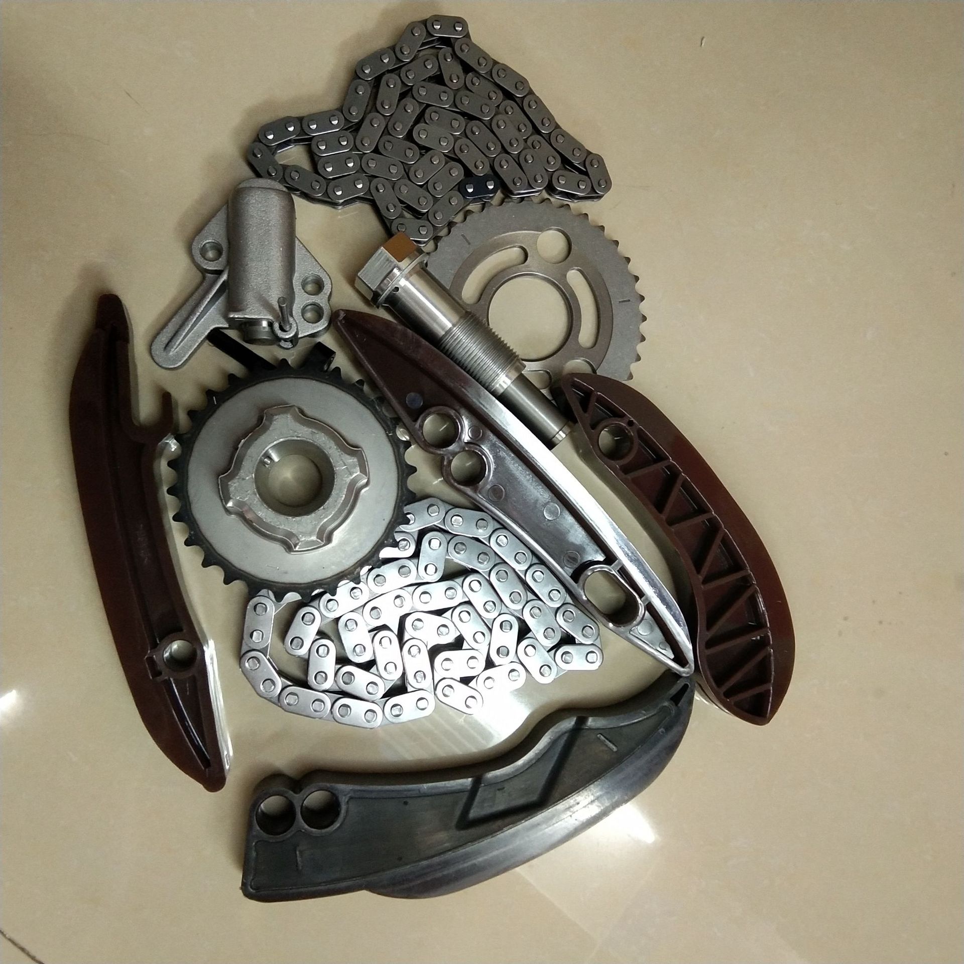 正时链条/导轨/正时轮/链顶/正时套装 适用于宝马n57发动机