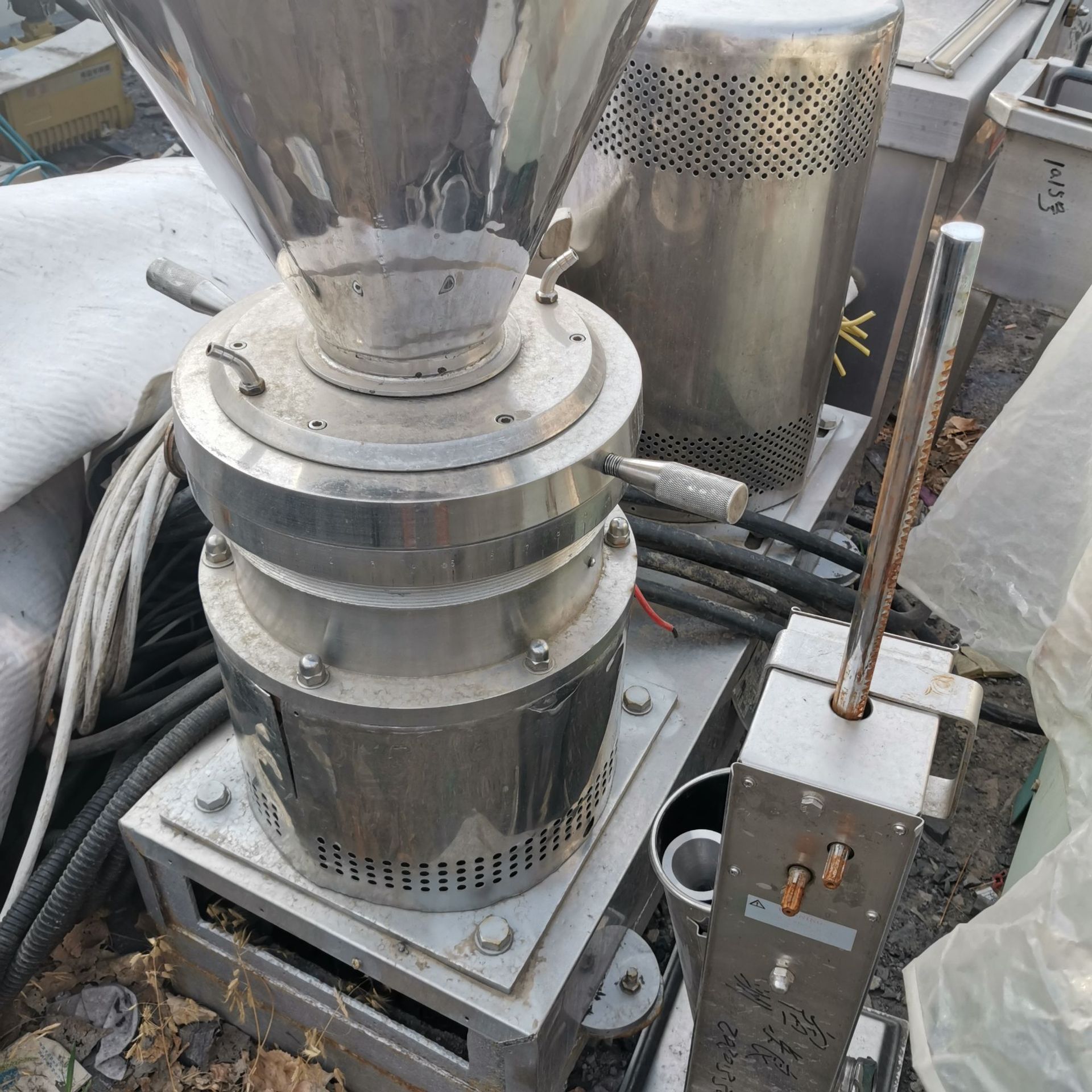 二手胶体磨jmfb250胶体磨不锈钢实验室胶体磨销售回收