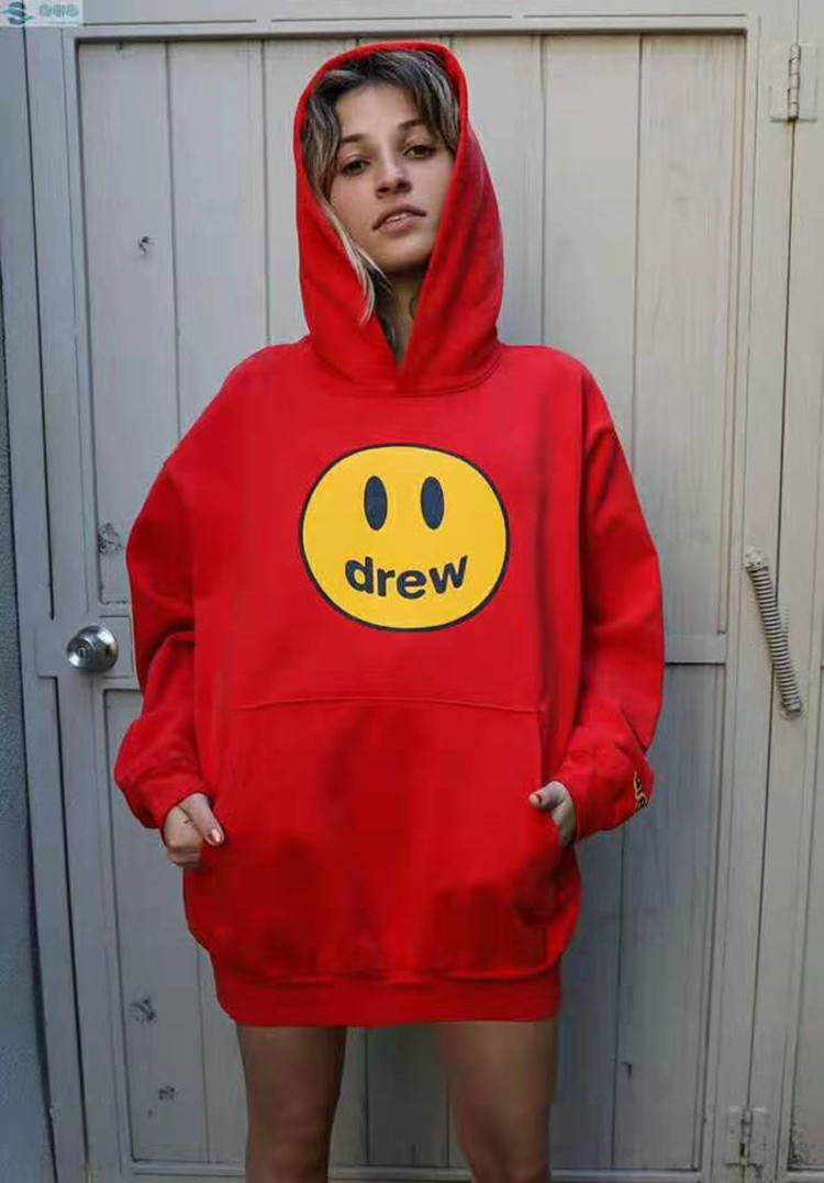 justinbieberthedrewhousesmileface男女带帽卫衣运动衫