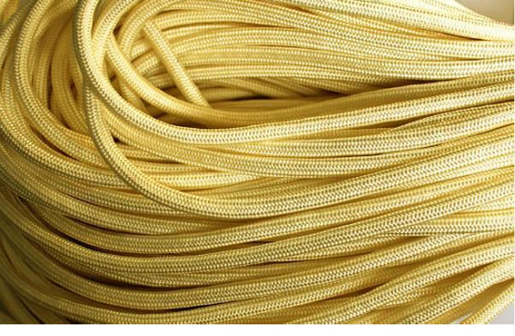 美国杜邦芳纶凯夫拉绳 12股12mm凯夫拉绳 防火阻燃耐高温耐磨