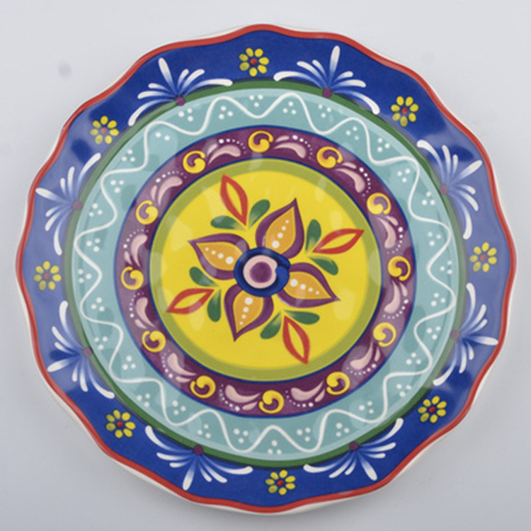 北欧个性陶瓷挂盘欧美家居创绘盘子装饰墙壁墙面创意挂件