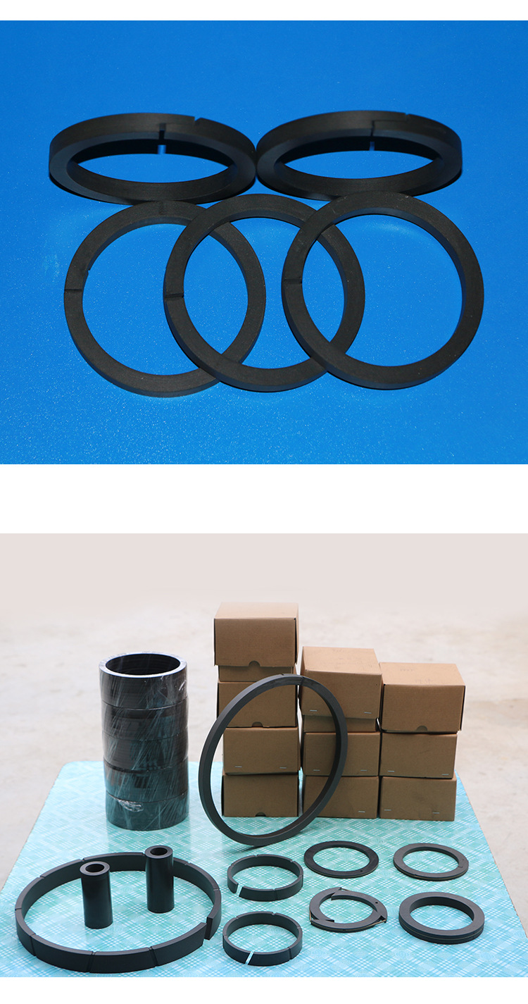 往复式压缩机活塞环填料密封环二硫化钼碳纤维ppl新材料加工定制