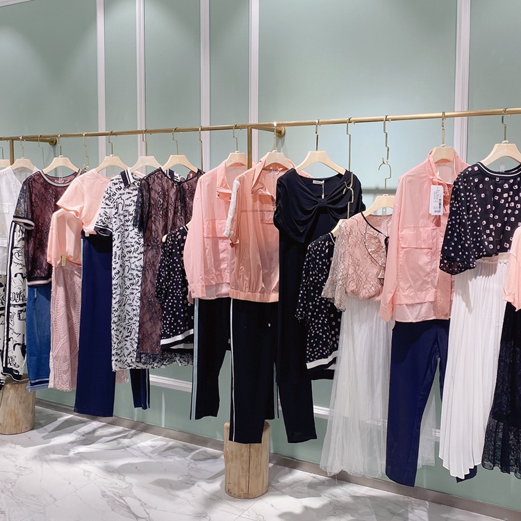 亨奴2022春夏装一线高端品牌折扣女装库存专柜正品虎门时装清仓