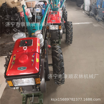 柴油手扶耕地耕田翻地机 松土四驱旋耕机 180型微耕机批发出口