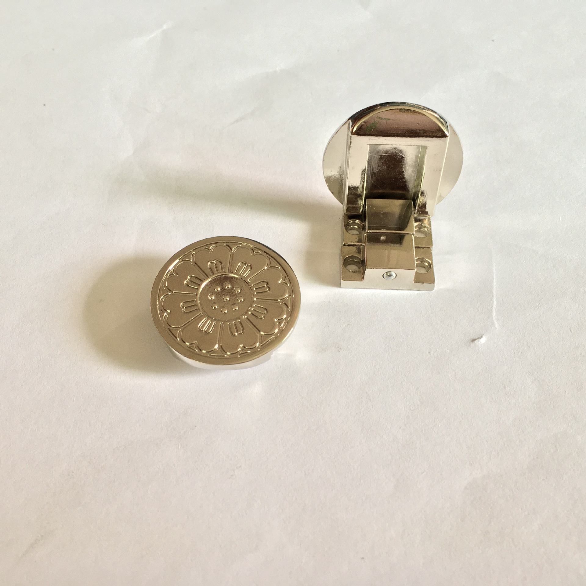 厂家产销优质礼品盒锁扣 锌合金锁扣 木盒五金配件