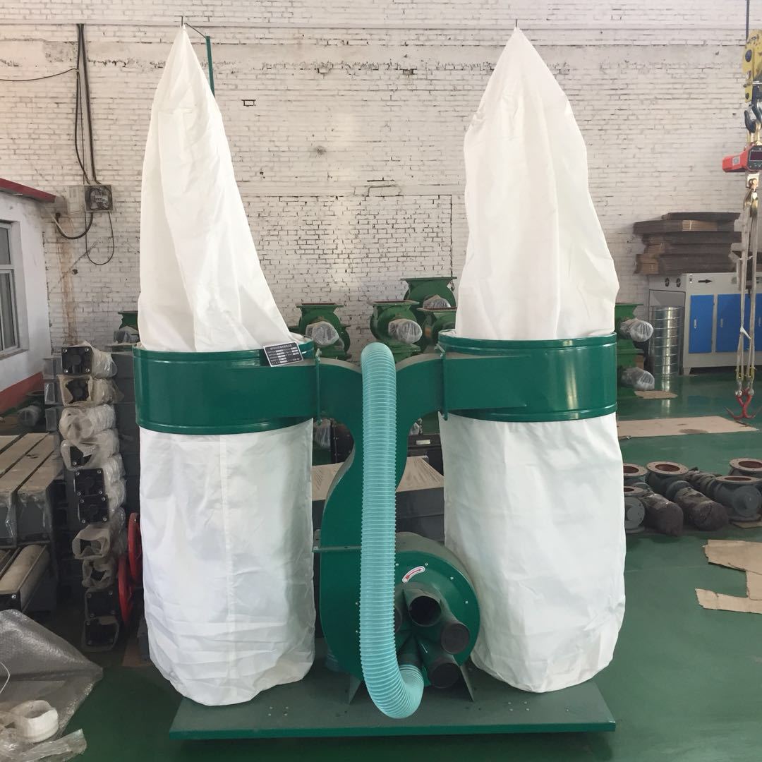 木工单桶双桶吸尘器布袋除尘器移动式工业集尘器雕刻机吸尘机
