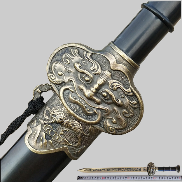 龙泉剑 旅游纪念工艺礼品剑 18-1不锈钢小龙渊剑 未开刃