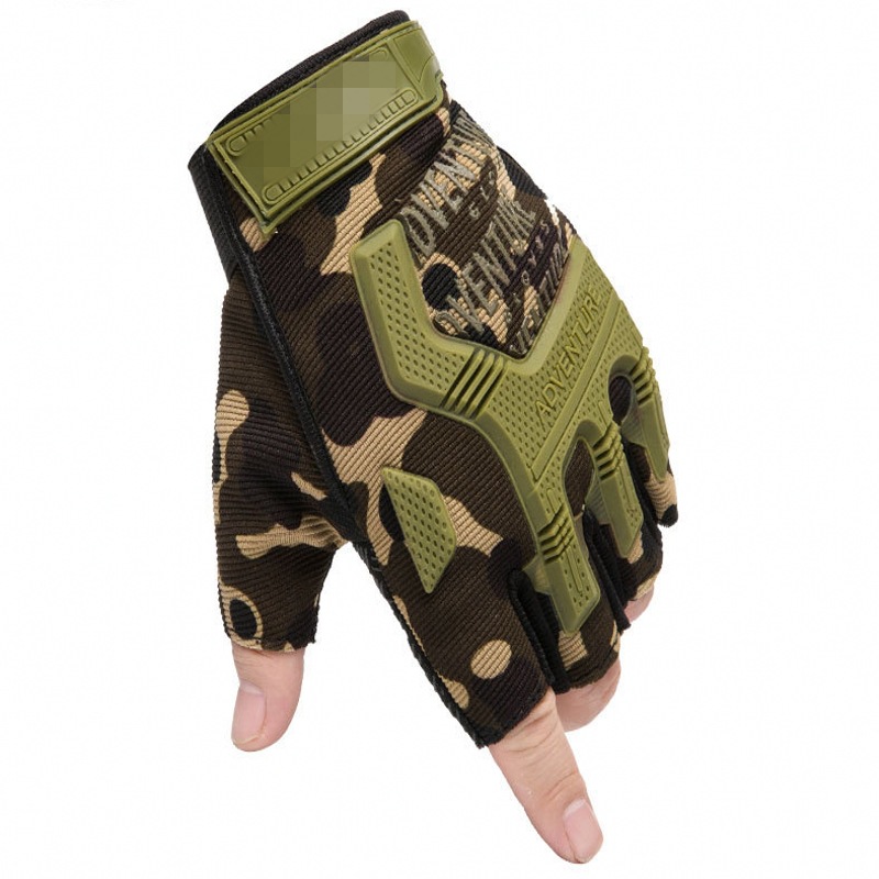 男海豹自由兵半指手套户外运动战术作战军迷格斗防护战训手套