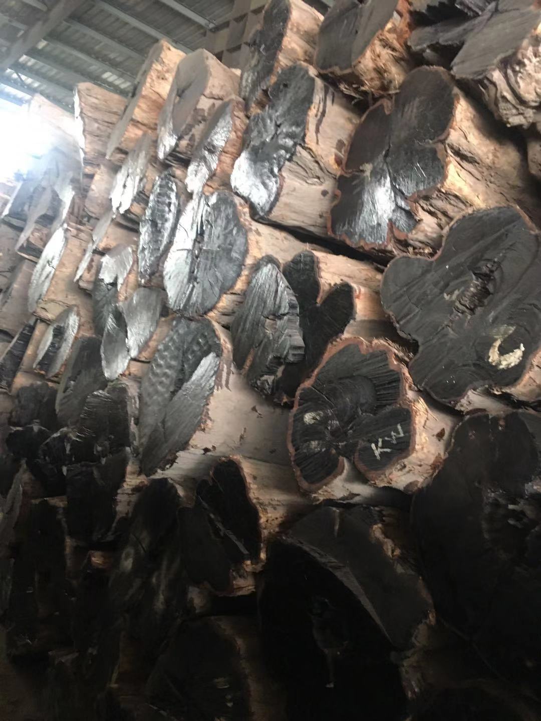 紫光檀板材 紫光檀木 乌木板方 紫光檀 黑檀 乌木原木工艺品手串