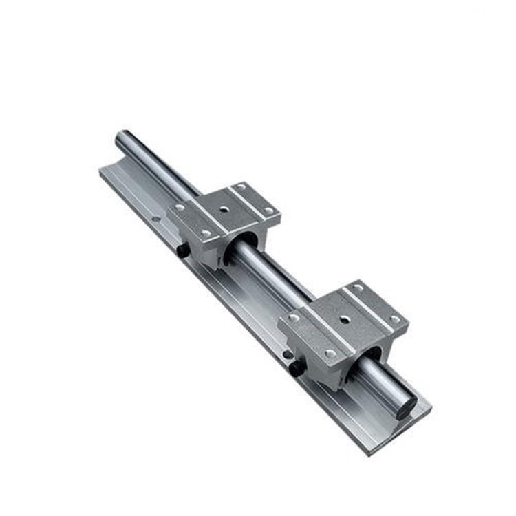 木工滑轨导轨锯手推锯滑台直线推台铝托光轴高精度圆柱导轨tbr