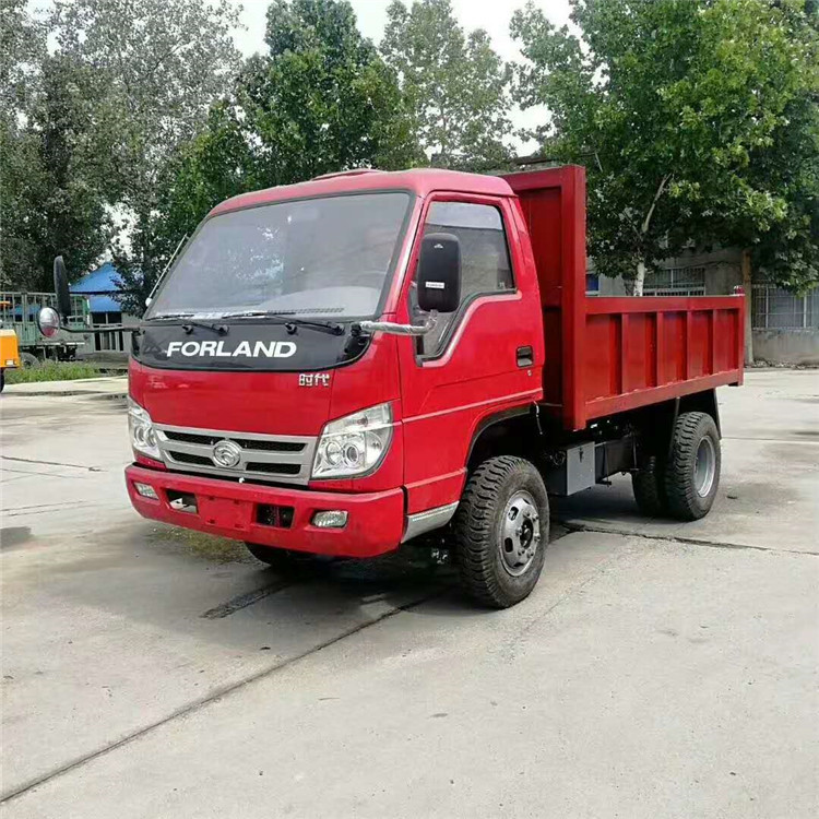 厂家农用自卸式四轮运输车 建筑工程砂土车 小型四不像翻斗拉货车