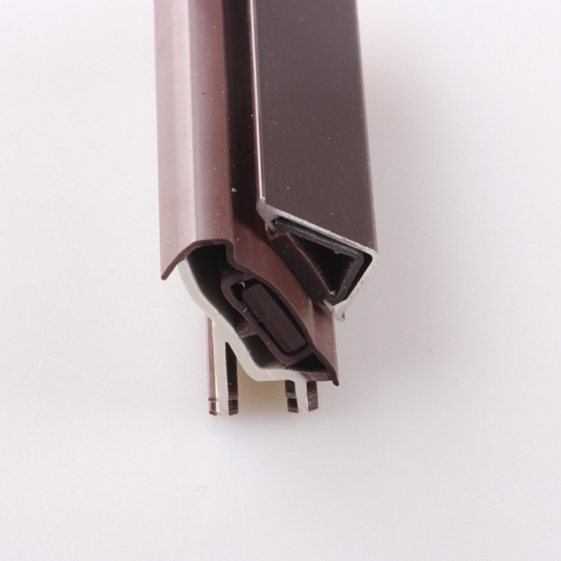 现货供应木门静音磁吸条 室内木门边框磁吸密封条 隔音木门磁吸条