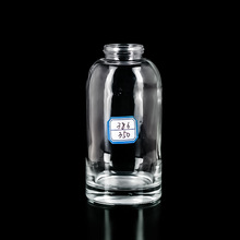 厂家批发350毫升透明玻璃瓶 外贸果酒饮料瓶 大瓶口精白料白酒瓶