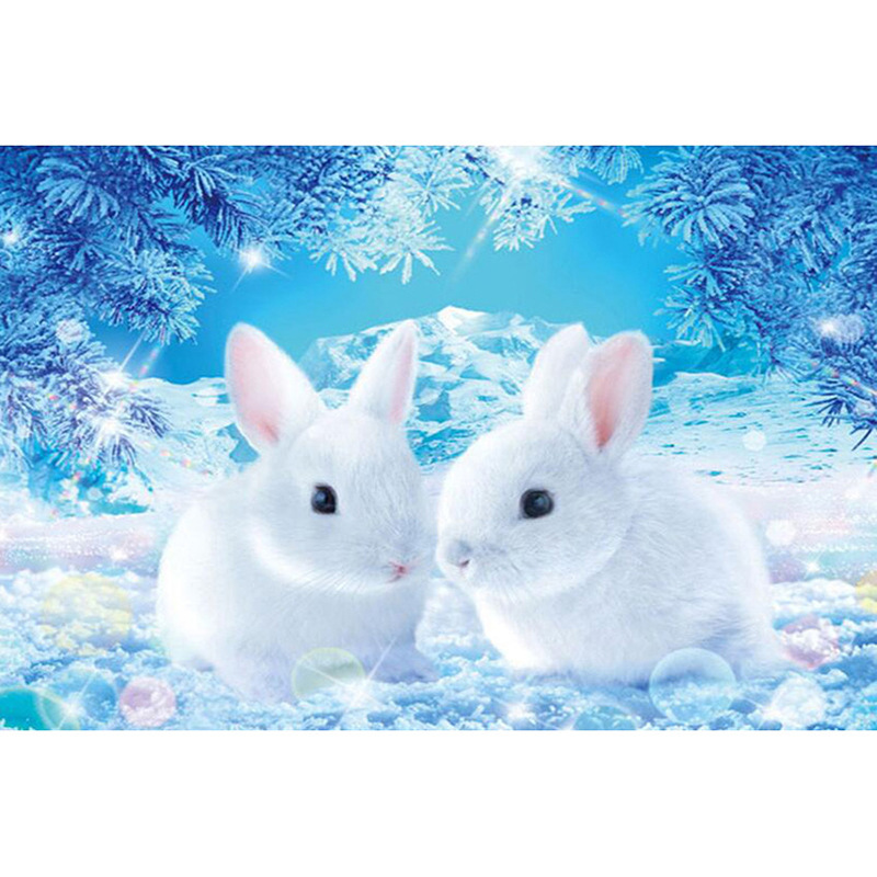 两只兔子 头像图片