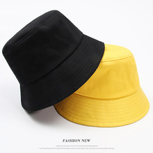 韩版帽子光板纯色时尚渔夫帽子男女个性户外遮阳跨境盆帽logo光板