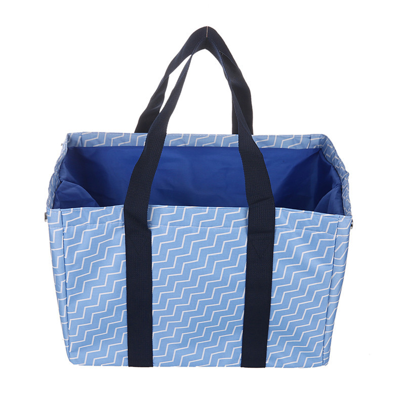 定制牛津布手袋保温袋 韩版不规则菱饭盒袋 便携野餐包