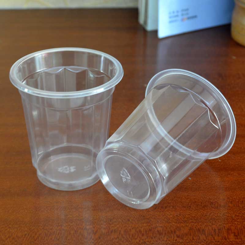 009型号约180毫升加厚一次性塑杯家用商务饮水杯约47个/20包/箱