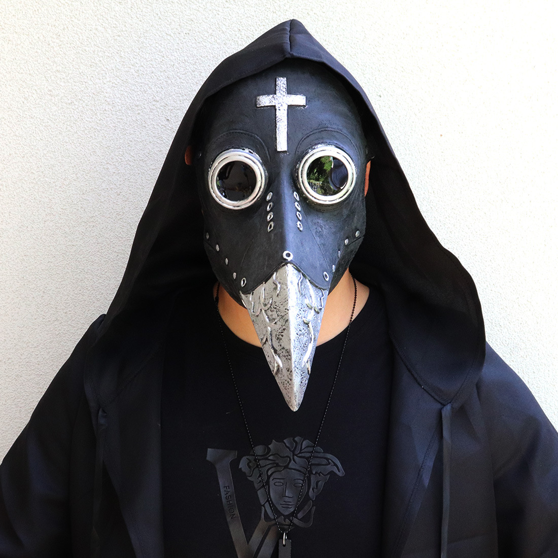 跨境专供 热卖爆款万圣节瘟疫长鸟嘴医生舞会面具cosplay道具礼物