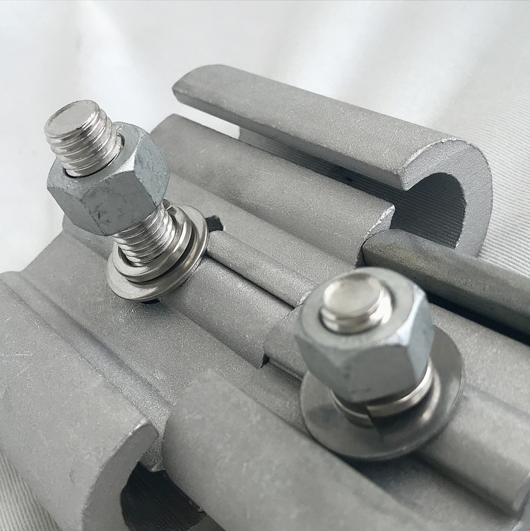 现货供应电力金具ct线夹创通线夹 大量铝合金jc线夹架空绝缘金具