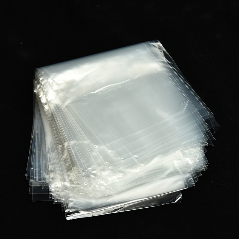 厂家现货热缩膜包装塑封袋 pof热缩袋14*27收缩袋 透明封口热缩膜-阿