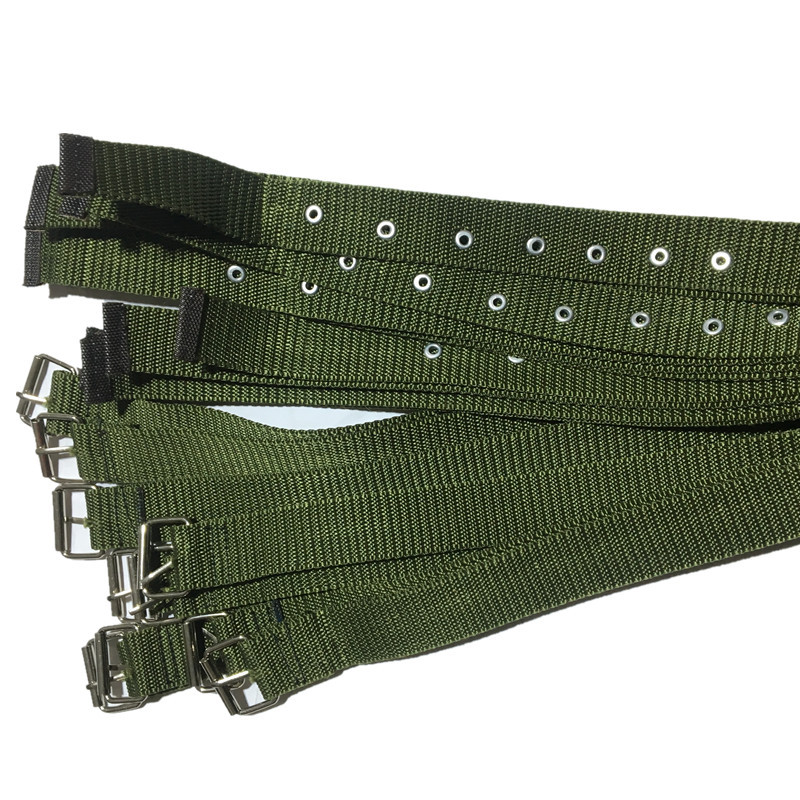 军绿色腰带 男士休闲水兵舞军迷电工军训编织皮带 学生战地裤带