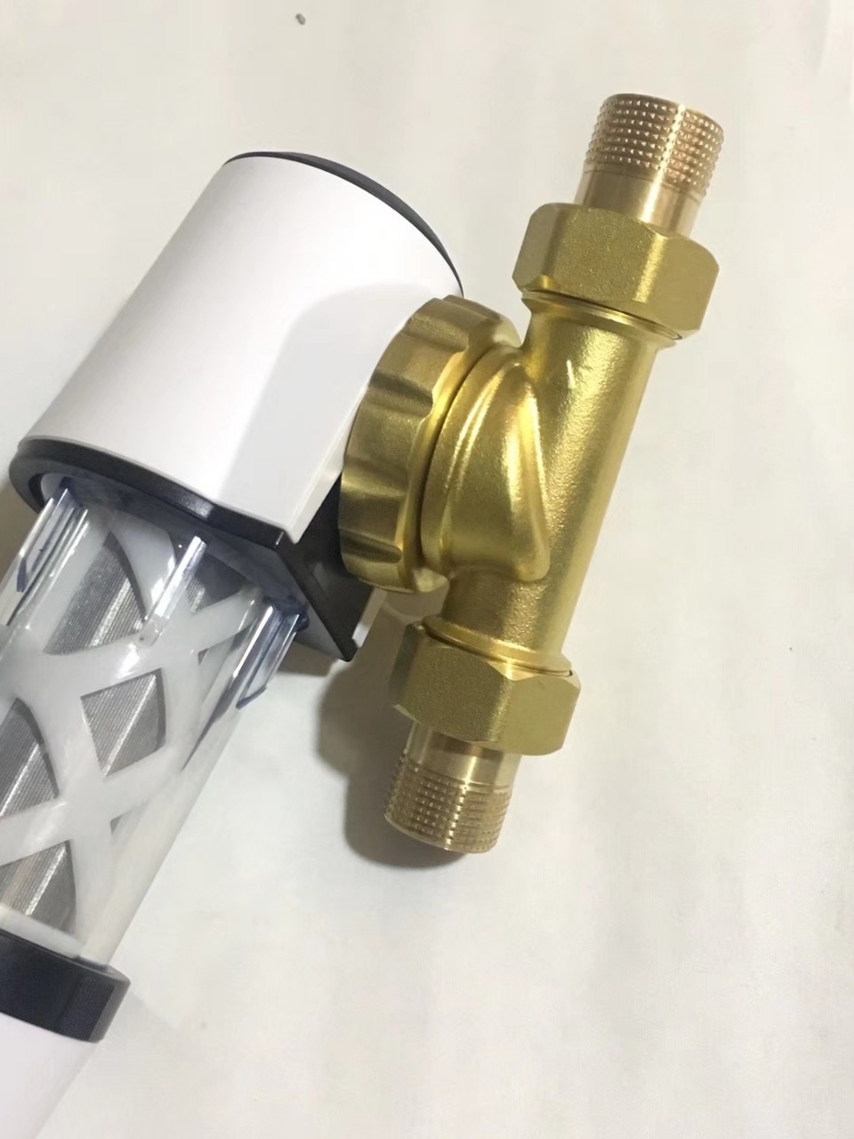 万向前置过滤器家用刮洗前置净水管道滤水器自来水中央全屋净水