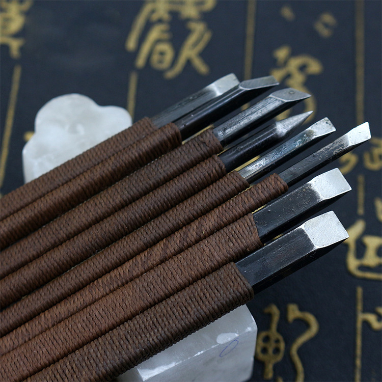 手工雕刻刀刻石刀篆刻刀木雕木工工具石材石雕印章雕刻石头刻字
